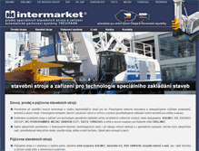 Tablet Screenshot of intermarket.eu